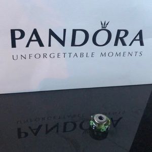 Pandora Green LadyBug Charm